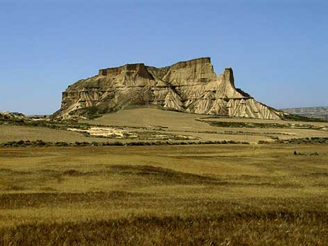 La Pisquerra et le Cabezo de la Pisquerra  sa droite.