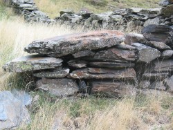 Muret de pierres