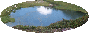 Reflet d'un nuage lunaire