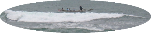 Tranire dans la baie de Saint Jean de Luz