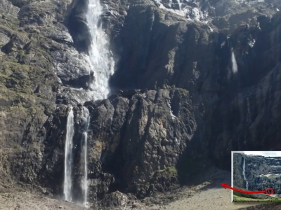 RB64-Mur de la Cascade de Gavarnie