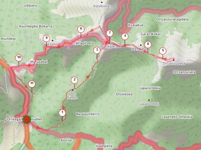 RB64-Orzanzurieta depuis Roncevaux