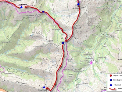 RB64-Mondarrain, Gorospil et Atxulegui