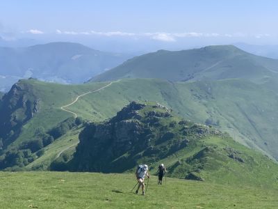 RB64-Adarza depuis le col d'Ahartza