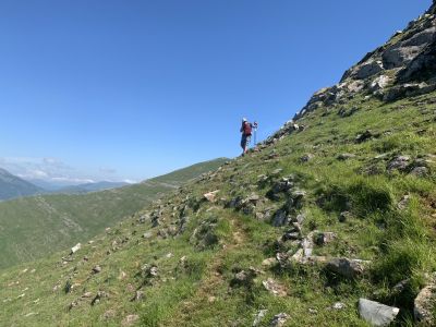 RB64-Adarza depuis le col d'Ahartza