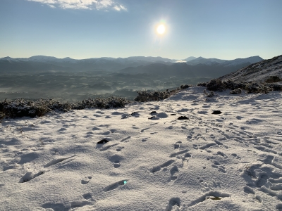 RB64-Sur le massif enneigé de la Rhune