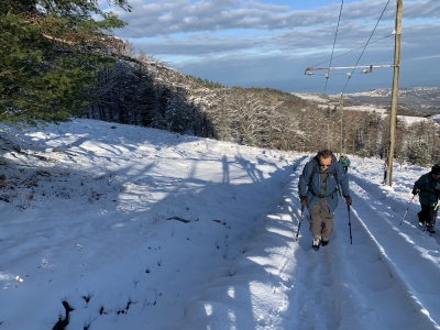 RB64-Sur le massif enneigé de la Rhune