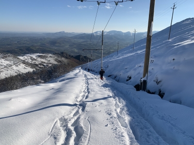 RB64-Sur le massif enneigé de la Rhune