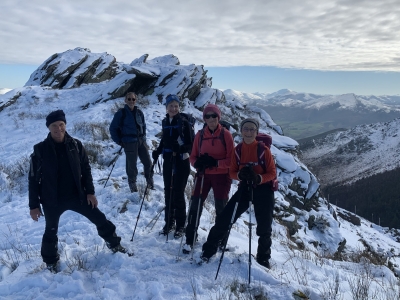 RB64-Sur le massif enneigé de la Rhune