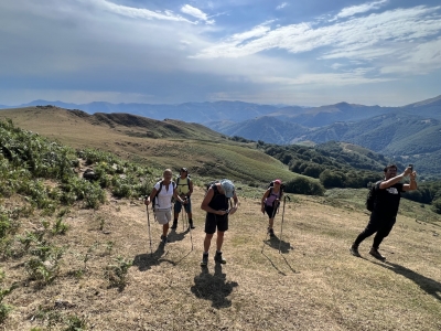 RB64-Larrakarte depuis le col de Garzela