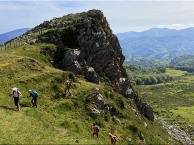 RB64-Okoro depuis le col de Garzela