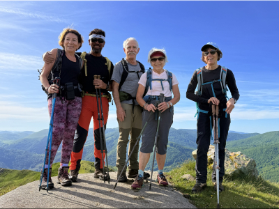 RB64-Okoro depuis le col de Garzela