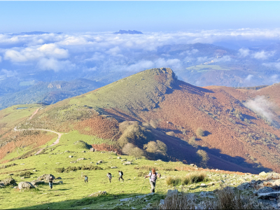 RB64-Circuit sur la Rhune depuis Sare