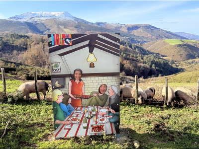 RB64-Bizkartzun, Zuhalmendi depuis Ibarron