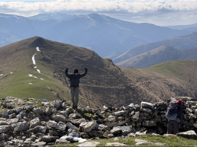 RB64-Adarza depuis le col d'Ahartza