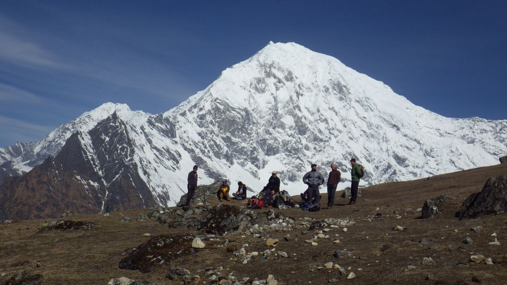 
Ascension du Tsergo Ri au Népal (18/04/2014)