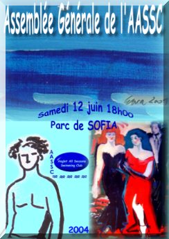 affiche officielle de l'AG 2004